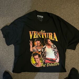 Ace Ventura Black Graphic T-Shirt
